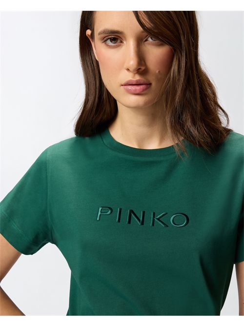 T-shirt ricamo logo PINKO PINKO | 101752A2RD/X79